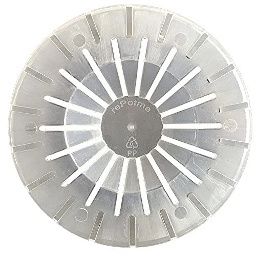 rePotme Orchid Pot Growers Assortment (8 Slotted Clear Orchid Pots - 2 Each of 3  4  5  6 Inch) - Premium Orchid Planters  Orchid Pots with Holes for Repotting - Image 5